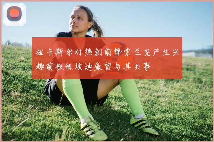纽卡斯尔对热刺前锋索兰克产生兴趣前教练埃迪豪曾与其共事